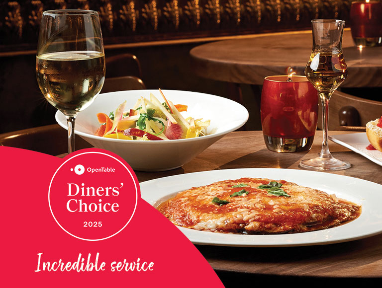 Incredible service - OpenTable Diners' Choice 2025